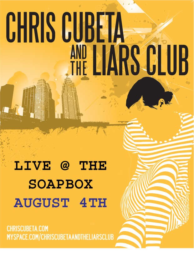 flyer - CHRIS CUBETA