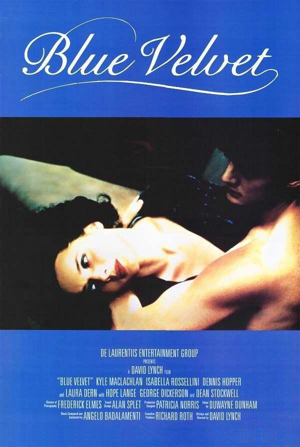 blue velvet poster